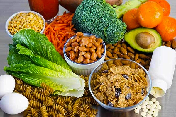 برنامه تغذیه‌ای پیشنهادی برای زنان باردار با وزن ۴۰ کیلوگرم