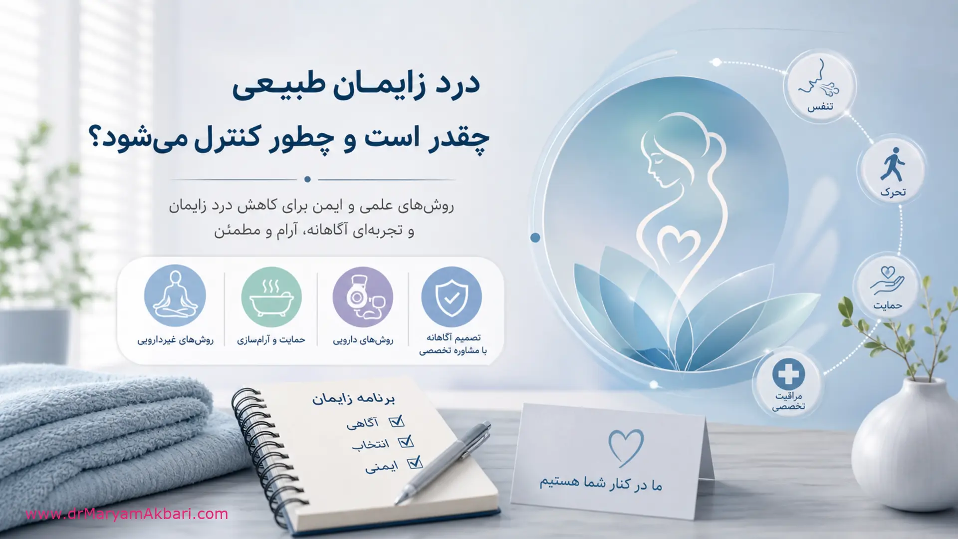 مقالات | بلاگ متخصص زنان 19 درد زایمان طبیعی چقدر است و چطور کنترل میشود؟