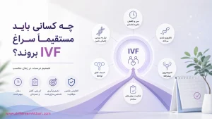 چه کسانی باید مستقیماً سراغ IVF بروند؟